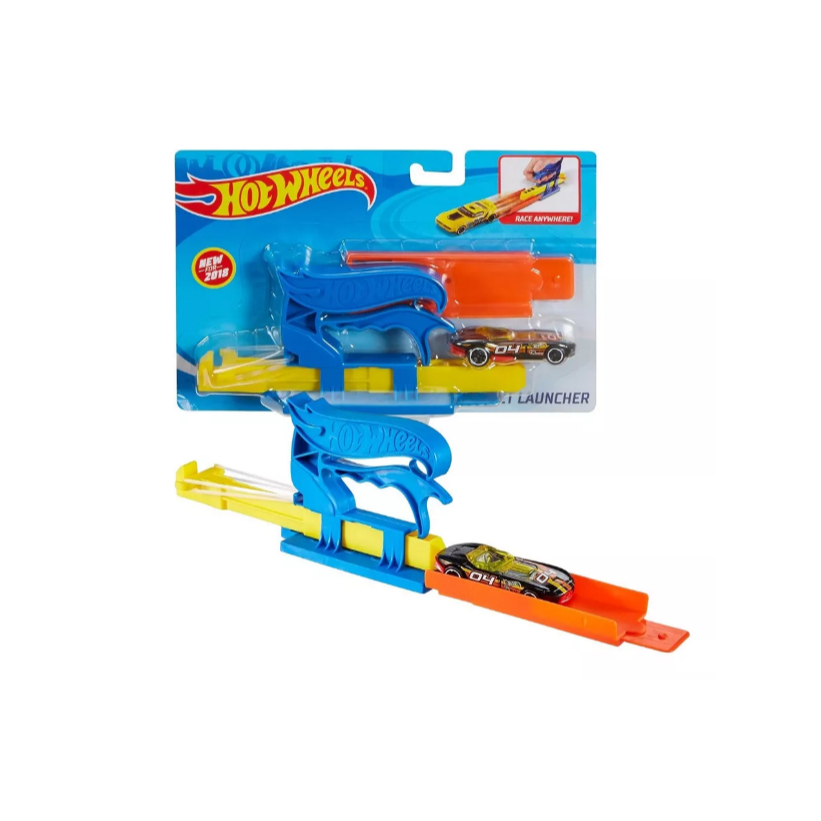 Pista Lançador Carrinho Hot Wheels City Mattel Fth Shopee Brasil