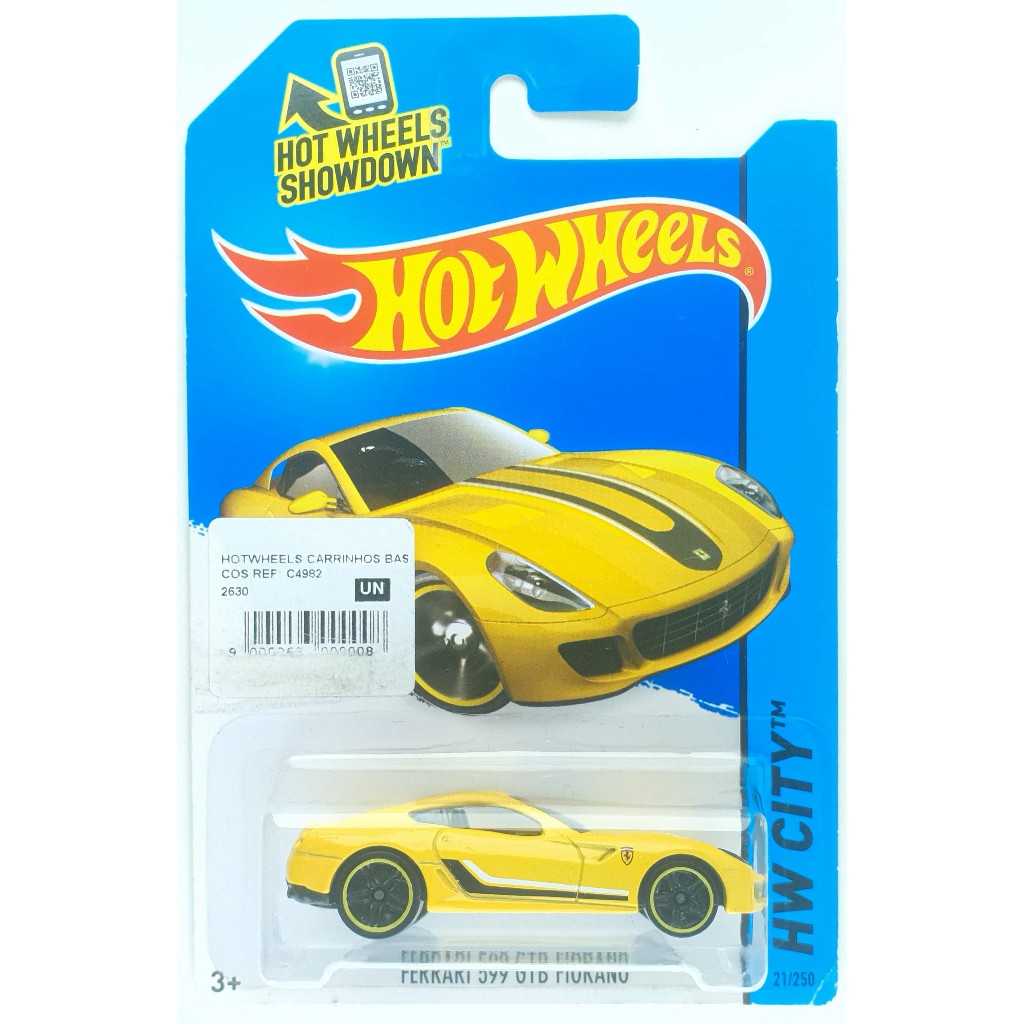 Hot Wheels Ferrari 599 GTB Fiorano Shopee Brasil