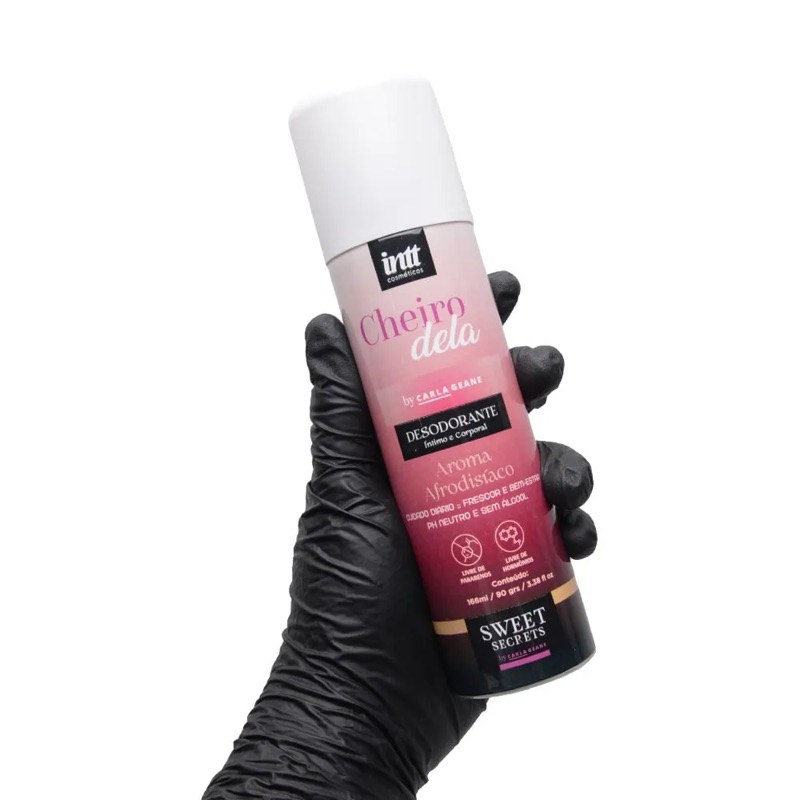 Desodorante Intimo Cheiro Dela Feminino Corporal Intt Sex Shop Shopee
