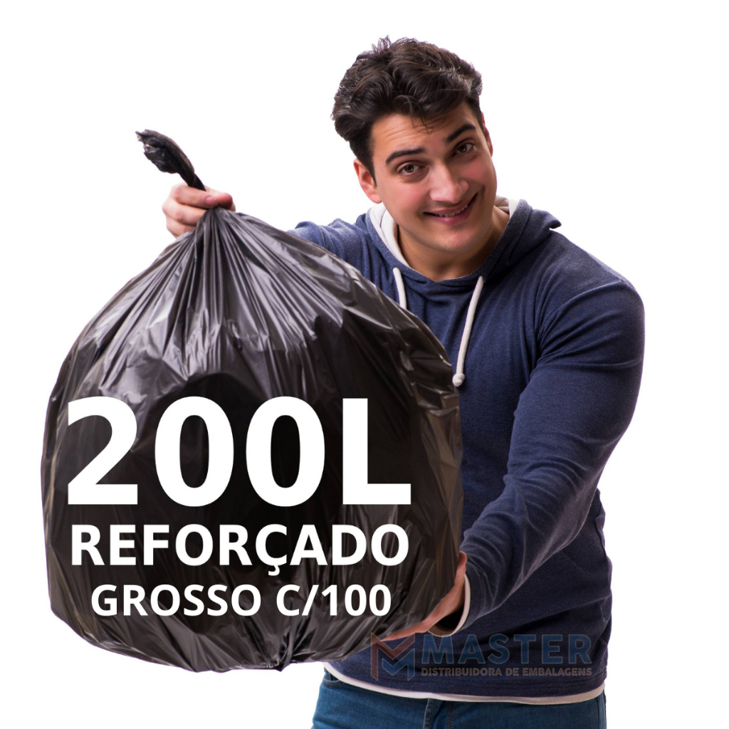 Saco De Lixo L Refor Ado Unidades Shopee Brasil