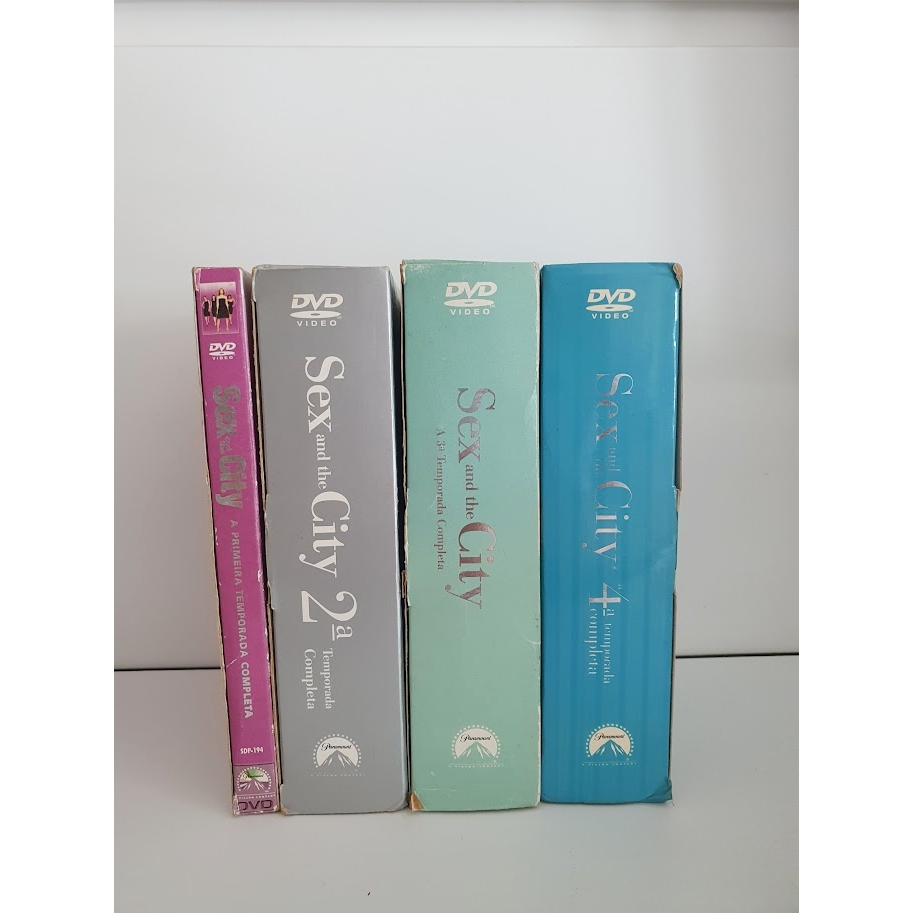 Box DVD Seriado Sex And The City A Temporada Completas Shopee Brasil
