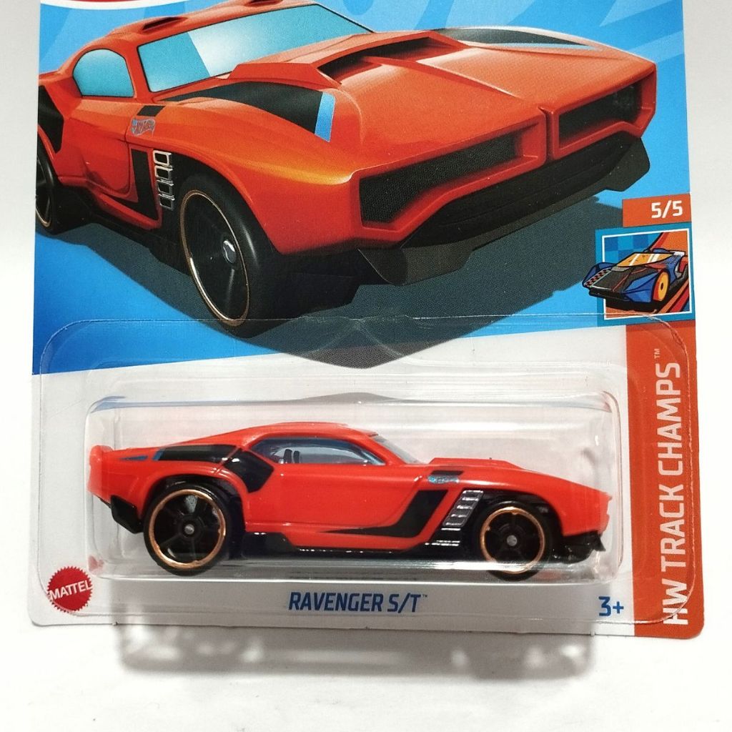 Hot Wheels Ravenger S T LET S RACE HW TRACK CHAMPS MATTEL Shopee Brasil