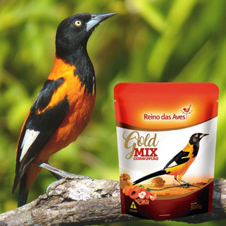 KIT 3 Corrupião Gold Mix 500g Reino Das Aves Shopee Brasil