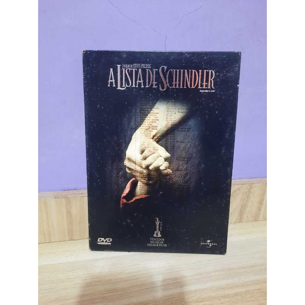 Dvd A Lista De Schindler Steven Spielberg Duplo Shopee Brasil