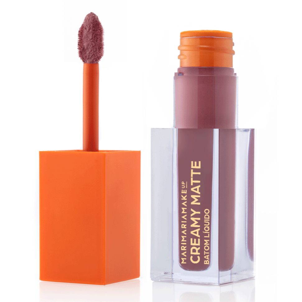 Batom Liquido Creamy Matte Rose Nude Mari Maria Makeup Shopee Brasil