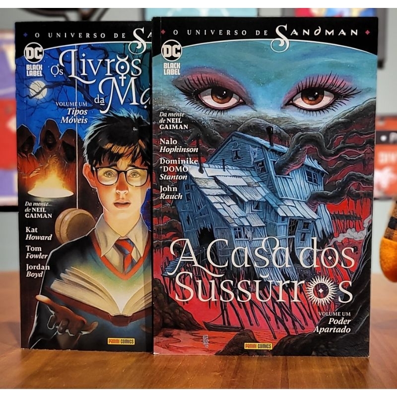 O Universo De Sandman Os Livros Da Magia A Casa Dos Sussurros