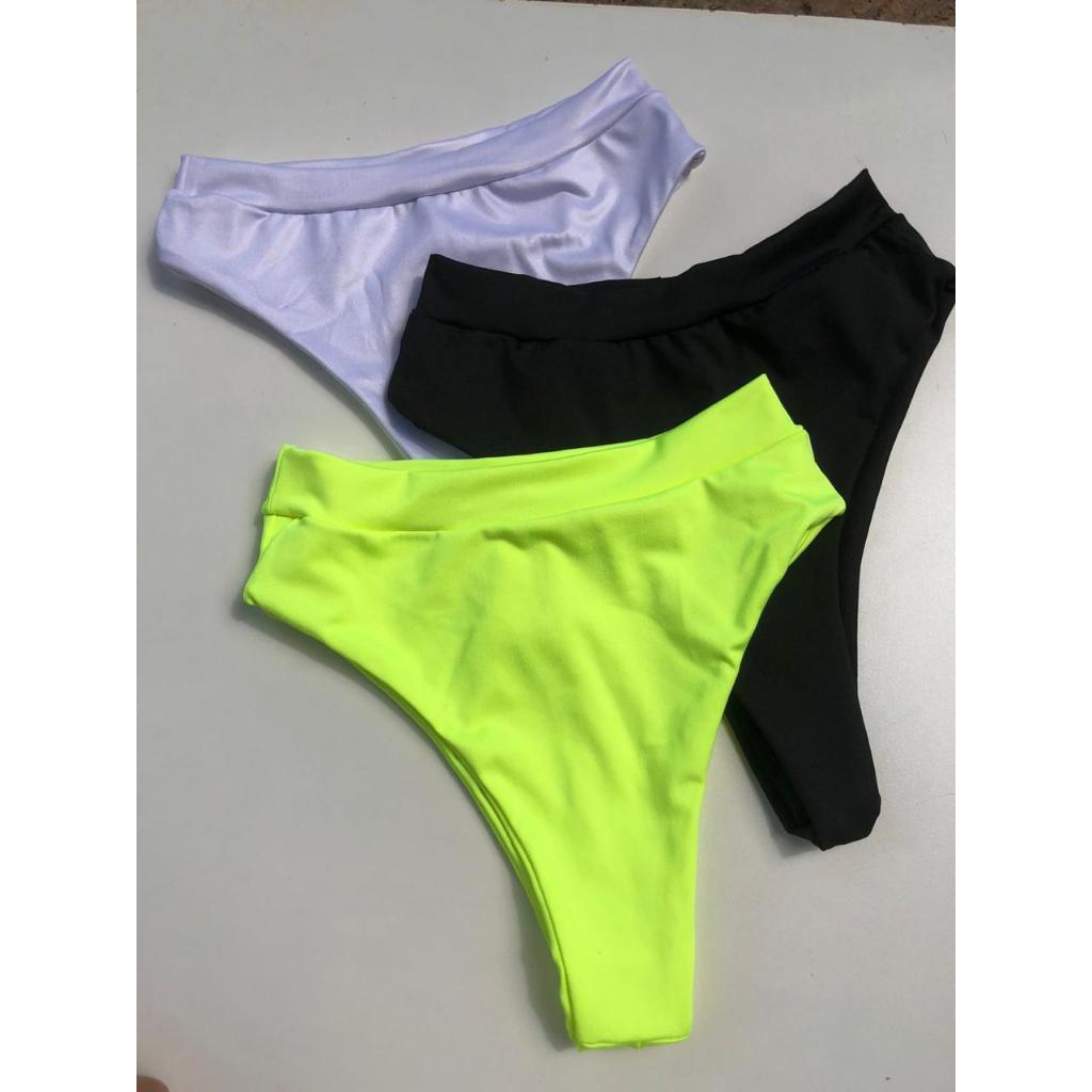calcinha biquíni hot pants cintura alta Calcinha Biquini Cintura Alta