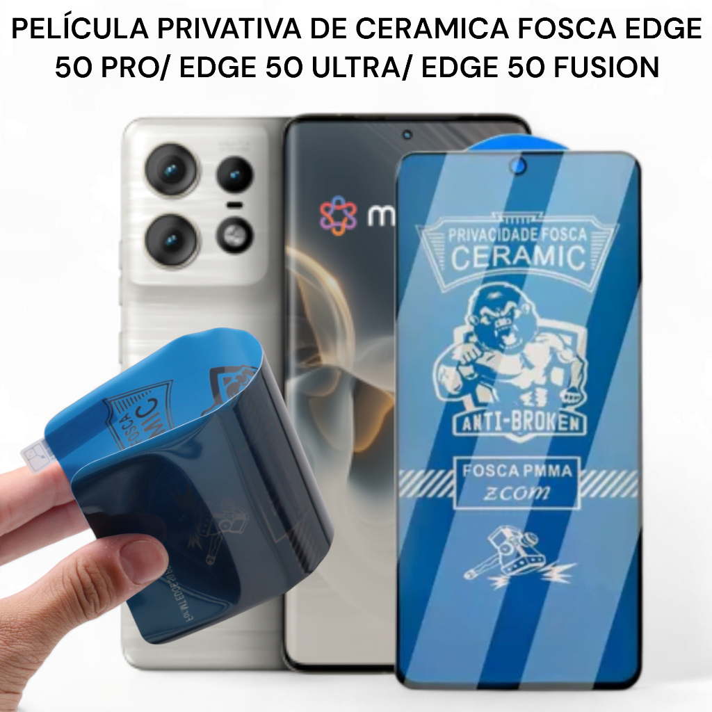 Película de Ceramica Privativa Fosca Para Edge 50 Pro Edge 50 Ultra