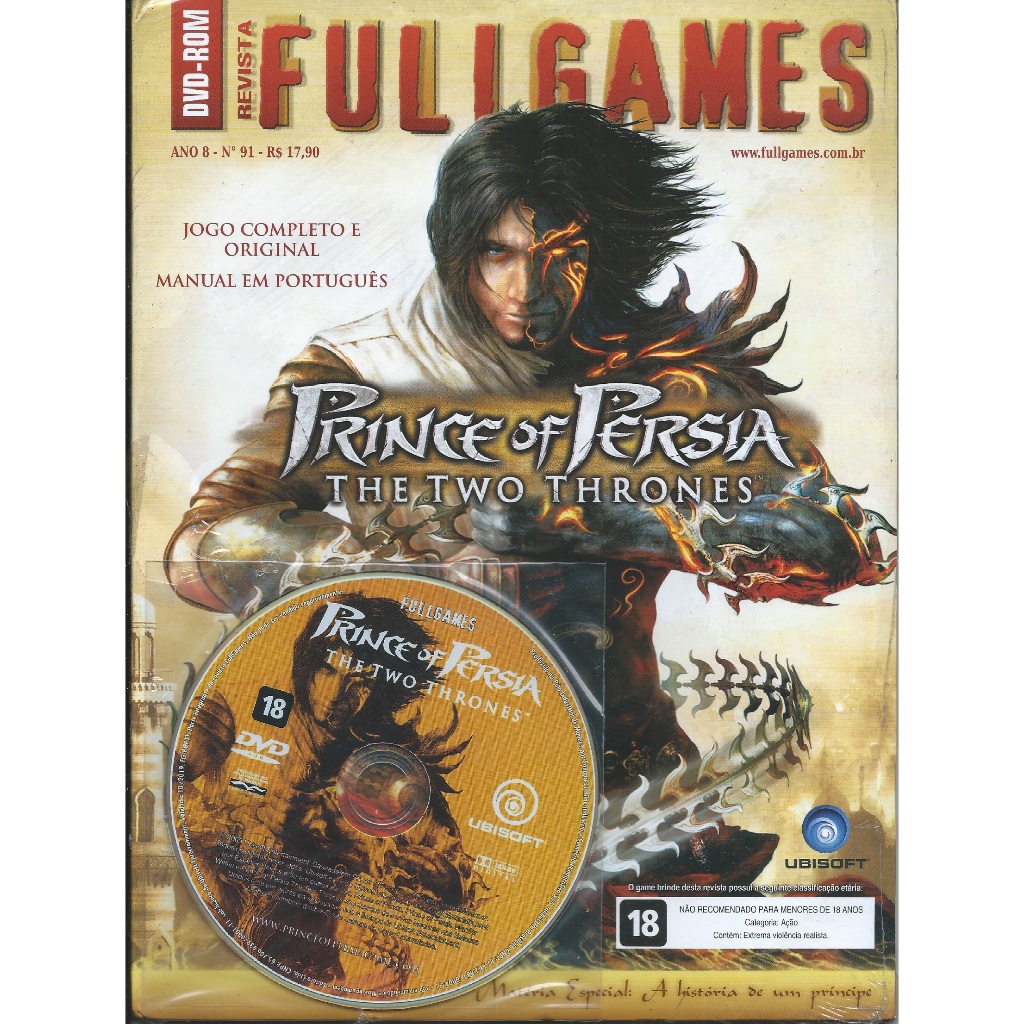 Jogo Prince Of Persia The Two Thrones Fullgames Pc Dvd Shopee Brasil