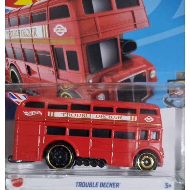 Hot Wheels Trouble Decker Shopee Brasil