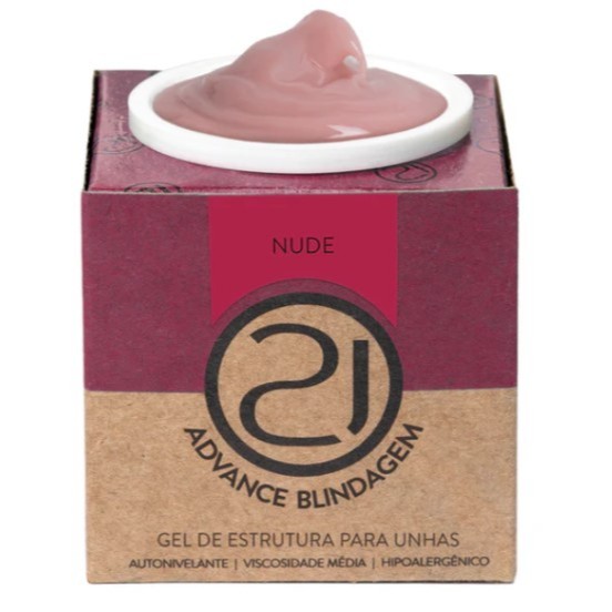 Gel Ecoline Advance Nude Blindagem Nails 21 32g Shopee Brasil