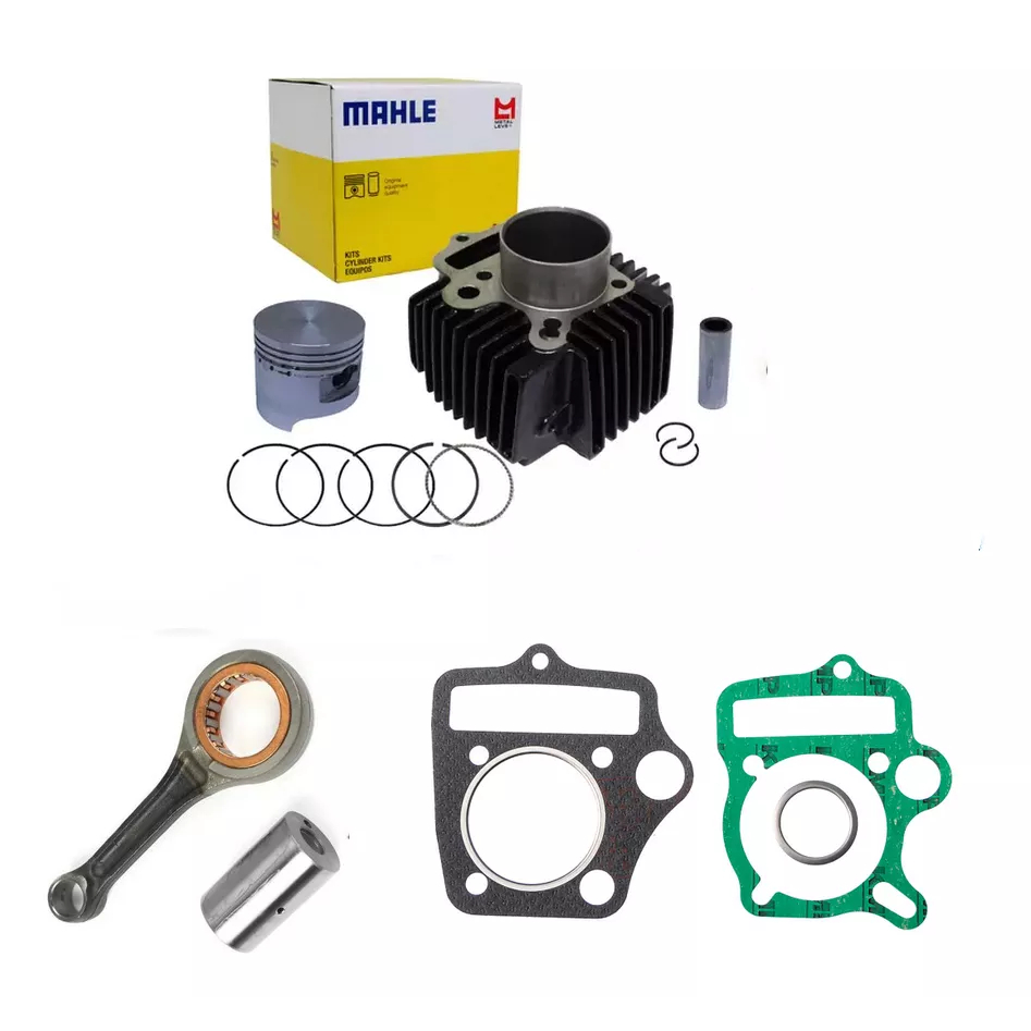 Kit Cilindro Motor Biela Junta Metal Leve Biz Pop Shopee