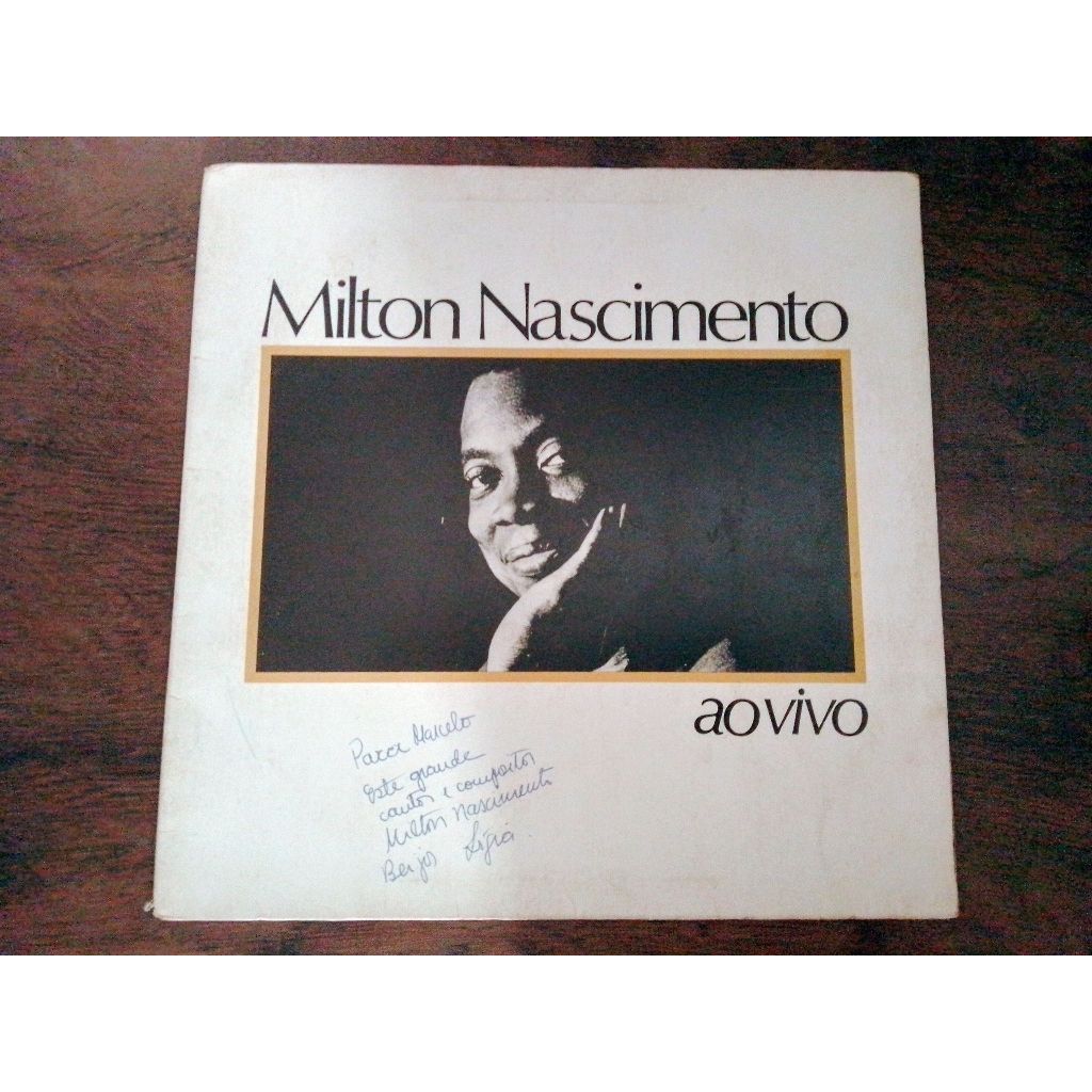 LP Vinil Milton Nascimento Ao Vivo Shopee Brasil