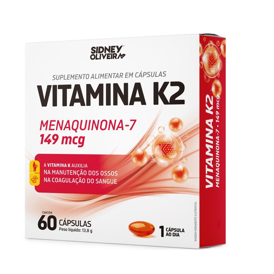 Vitamina K Capsulas Sidney Oliveira Shopee Brasil