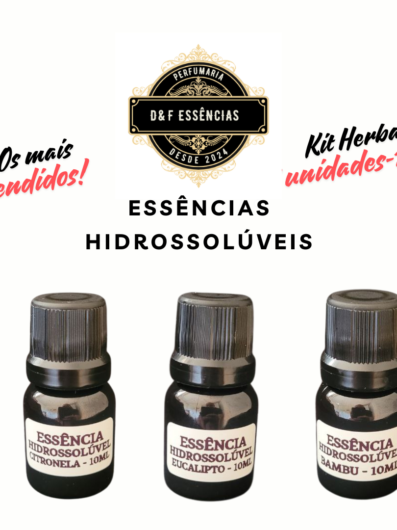 Kit Ess Ncia Hidrossol Vel Aromatizador Difusor El Trico Citronela