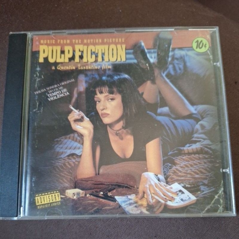 Cd Trilha Sonora Pulp Fiction Original Shopee Brasil