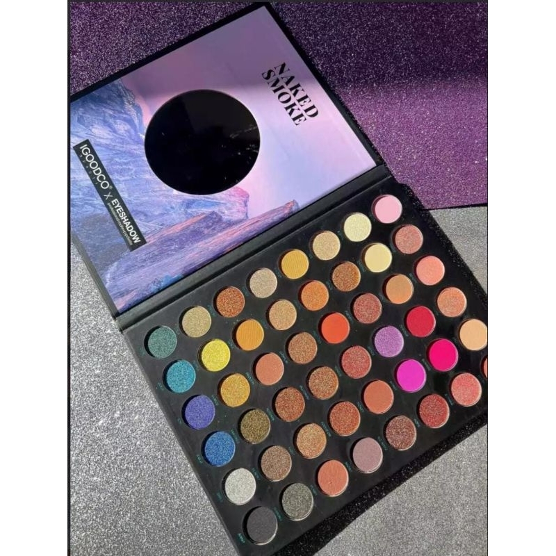 Paleta De Sombras 48 Cores Naked Smoke Igoodco Shopee Brasil