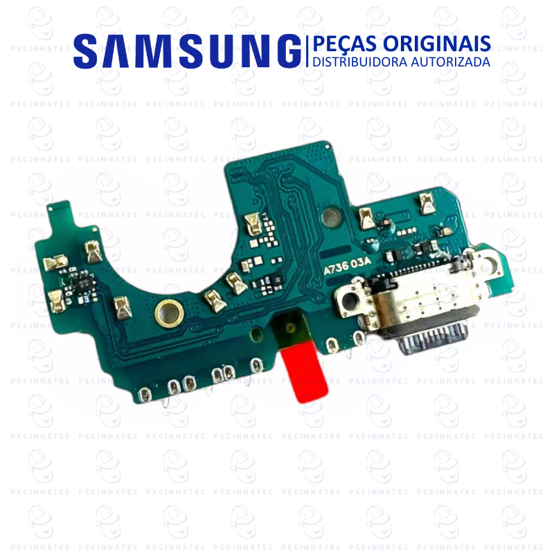 Sub Placa Conector Carga Para Galaxy A73 5g A736 SAMSUNG Original GH96