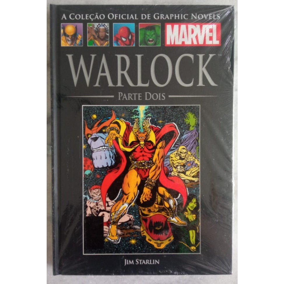 Cole O Graphic Novel Marvel Warlock Parte Lacrado Salvat