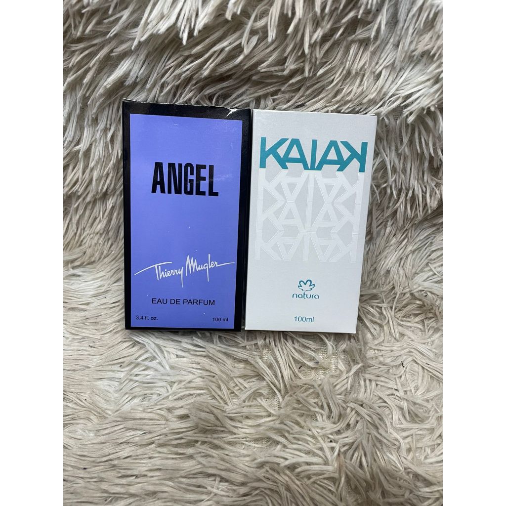 Kit C Perfume Ml Cada Angel E Kaiak Shopee Brasil