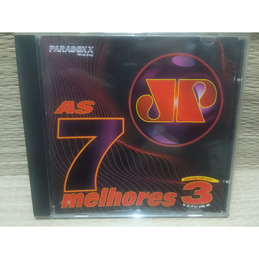 CD Jovem Pan Sat As 7 Melhores Volume 3 Ano 1995 Shopee Brasil