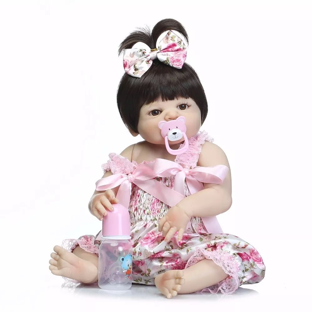 Bebê Boneca Realista Reborn 1005 Silicone Vitória Shopee Brasil