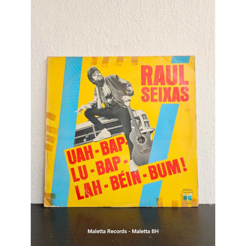 LP Raul Seixas Uah bap lu bap lah béin bum Shopee Brasil