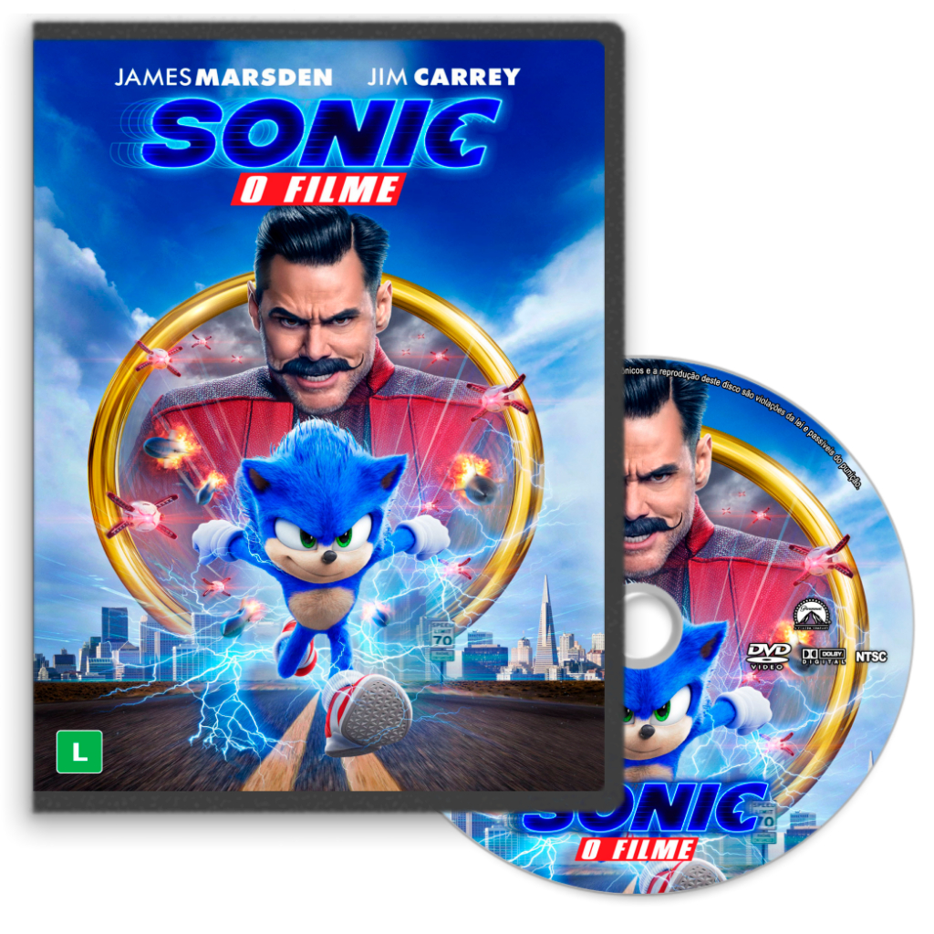 Dvd Sonic O Filme Dublado E Legendado Shopee Brasil