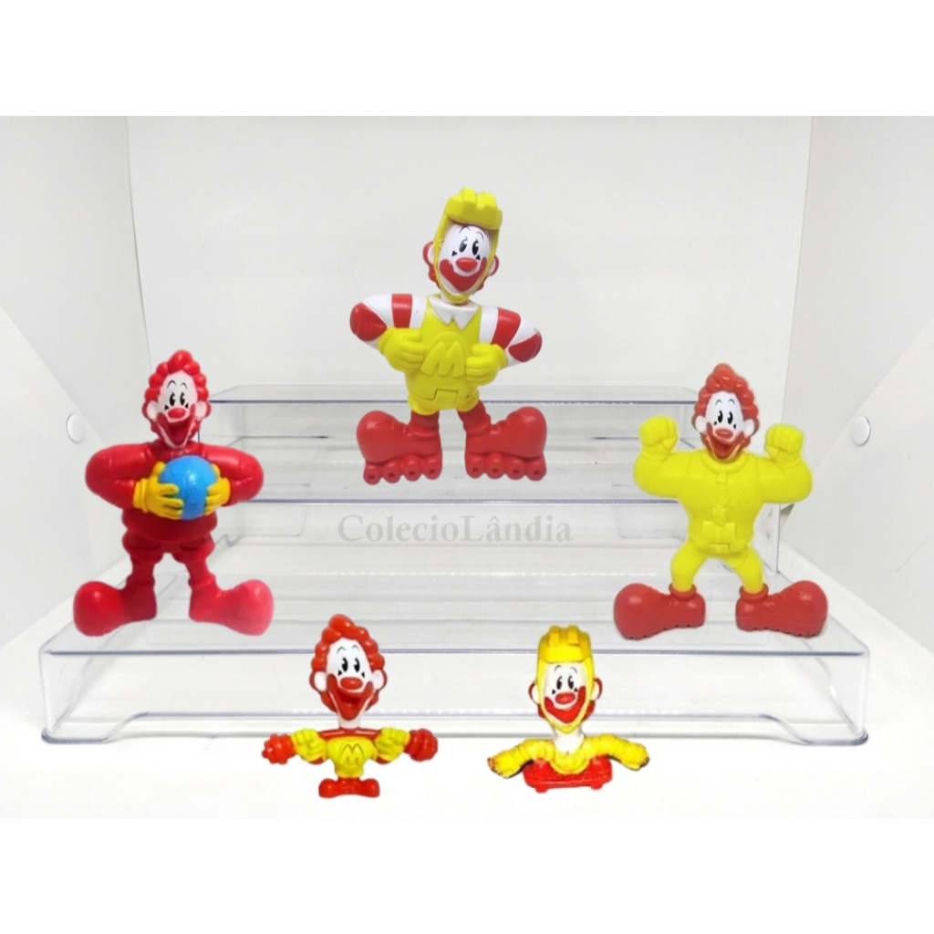 Bonecos Troca Corpo Ronald Mcdonald S Unidade Shopee Brasil