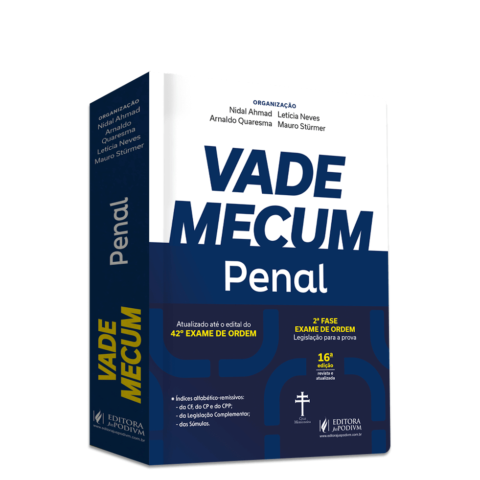 Vade Mecum Penal 42º Exame de Ordem juspodivm Shopee Brasil