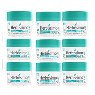 KIT 10 Desodorante Herbíssimo Creme Unissex Neutro 55g Shopee Brasil