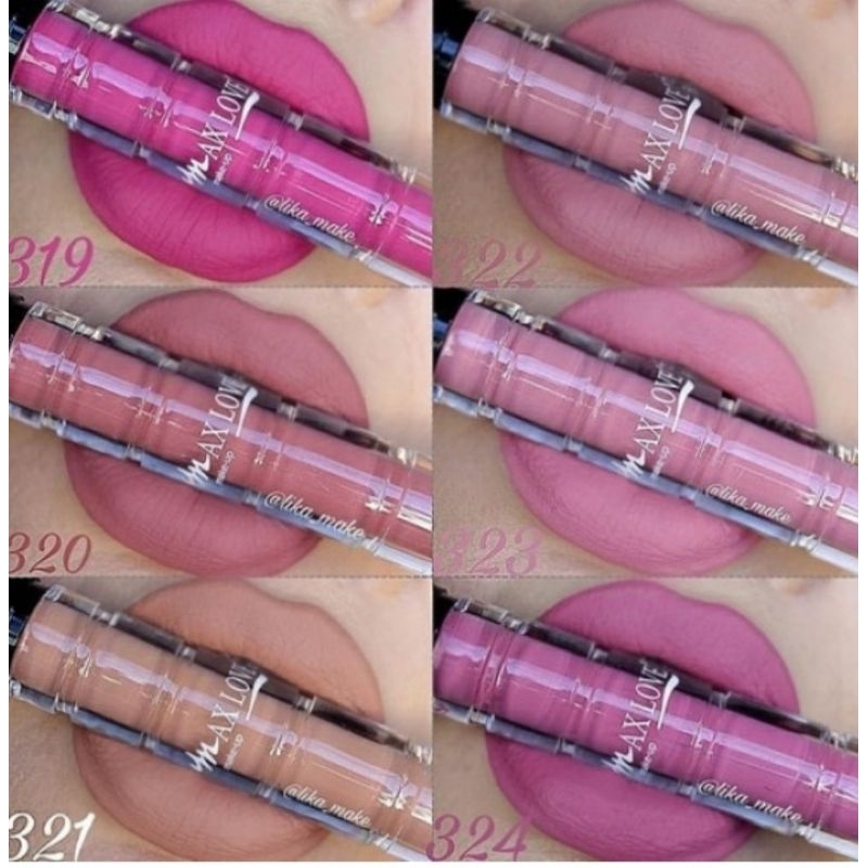 Batom Líquido horas Nude Max love Batom matte Batom Líquido Shopee Brasil