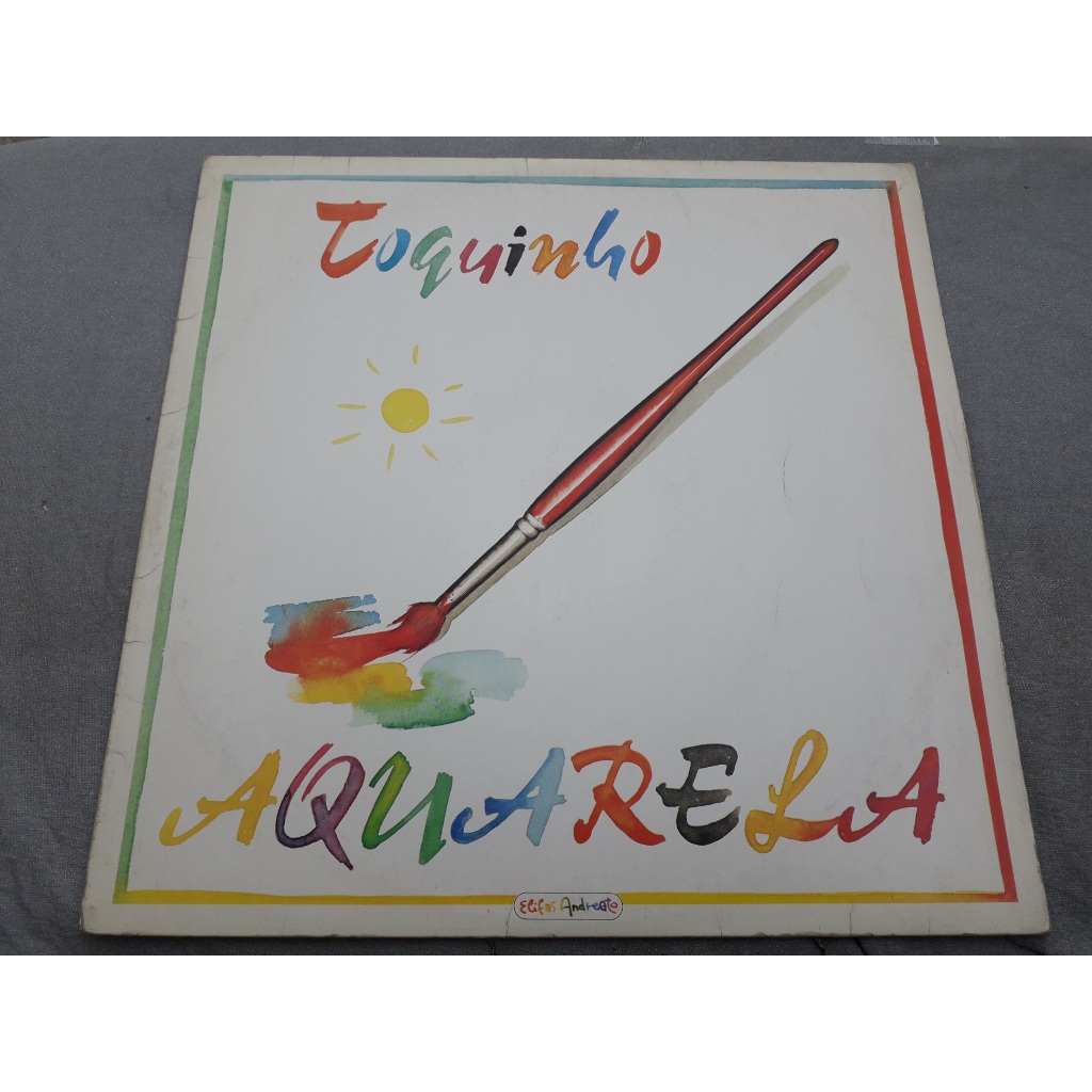 Lp Disco Vinil Toquinho Aquarela Shopee Brasil