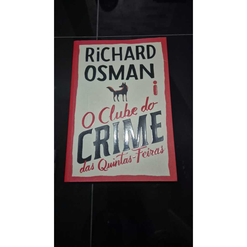 Livro O Clube Do Crime Das Quintas Feiras Shopee Brasil