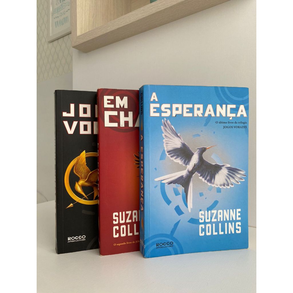 Trilogia Jogos Vorazes Suzanne Collins Usado Shopee Brasil