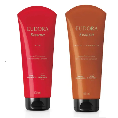 Combo Eudora Kiss Me Nude Caramelo Kiss Me Now 100ml Shopee Brasil