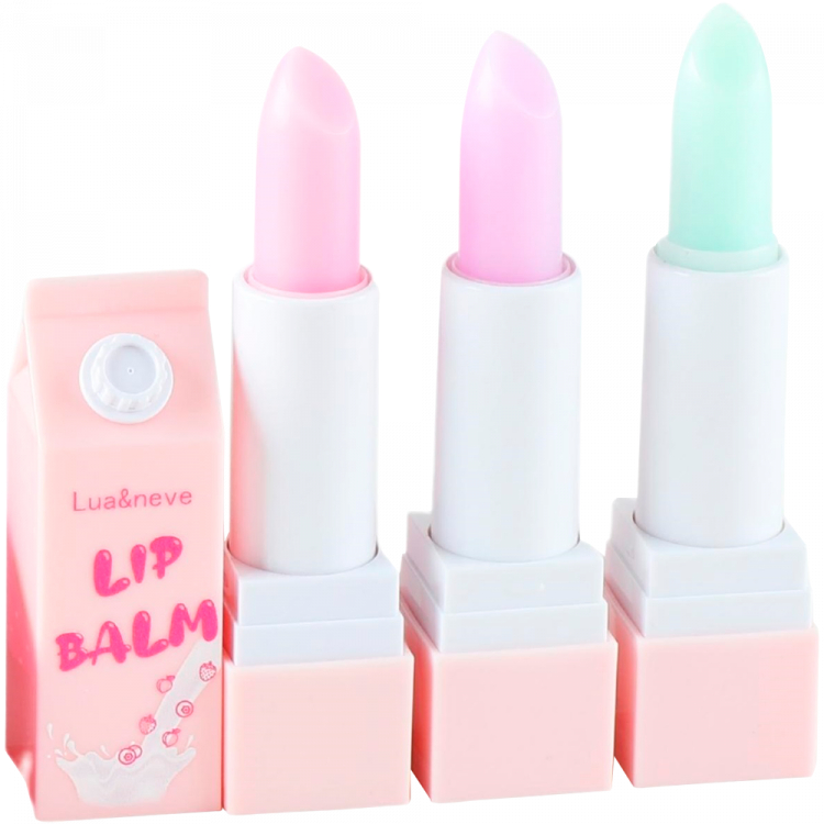 Lip Balm Hidratante Labial Caixinha De Leite Lua Neve Shopee Brasil