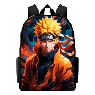 Mochila Naruto Bolsa Anime Juvenil Uzumaki Volta As Aulas Escola Viagem