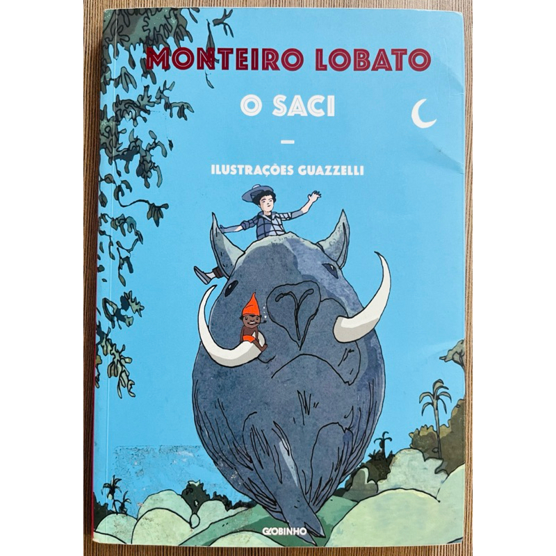 Livro O Saci Monteiro Lobato Shopee Brasil