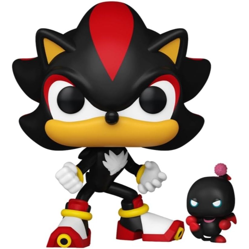 Boneco Funko Pop Buddy Sonic The Hedgehog Shadow E Dark Chao