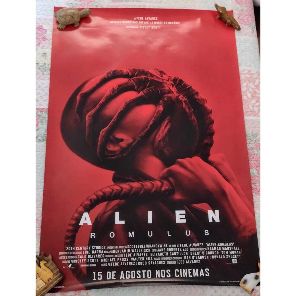 Alien Romulus Modelo Poster Exclusivo De Cinema Cm De Comprimento