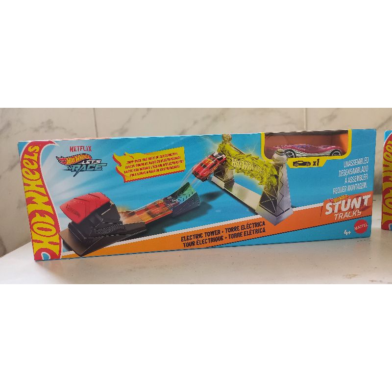 Pista Hot Wheels Torre Elétrica NOVA Shopee Brasil