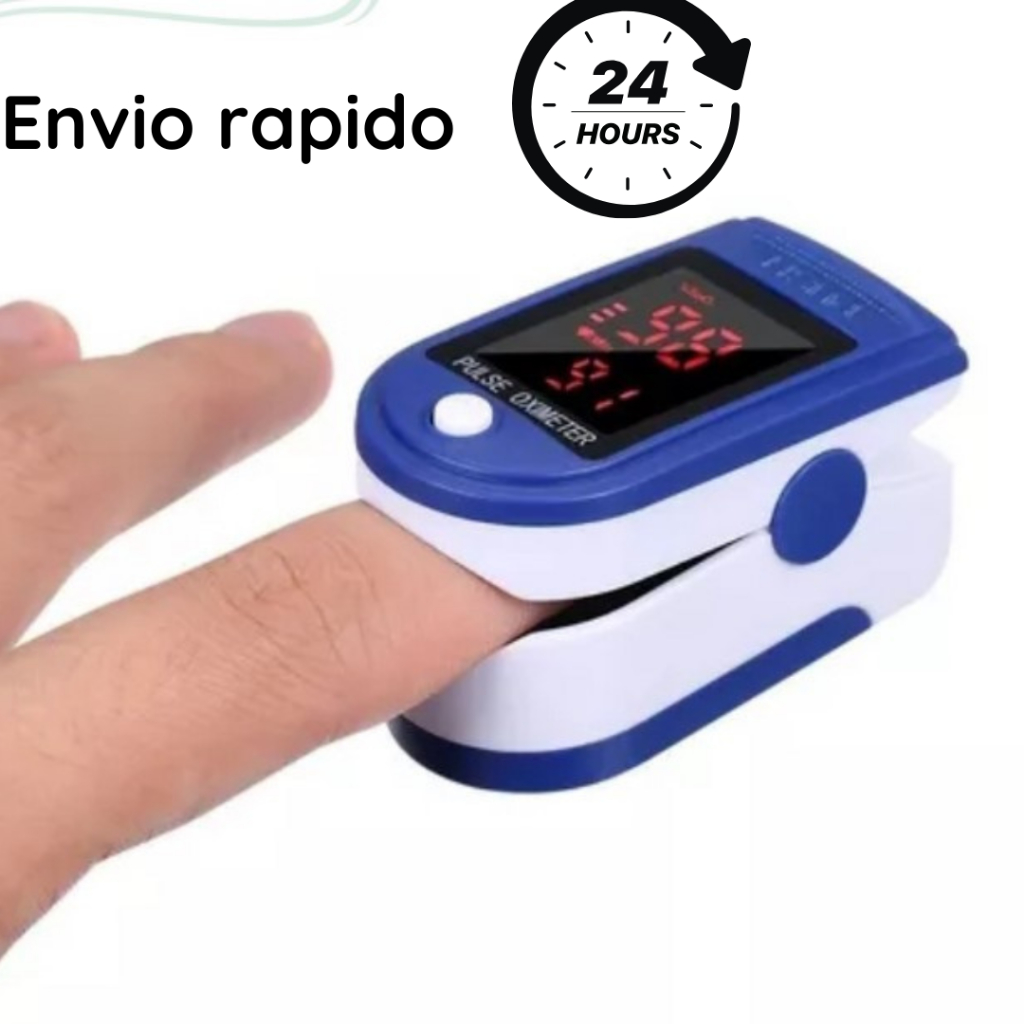 Oxímetros de pulso para dedo Swisscare branco azul Shopee Brasil