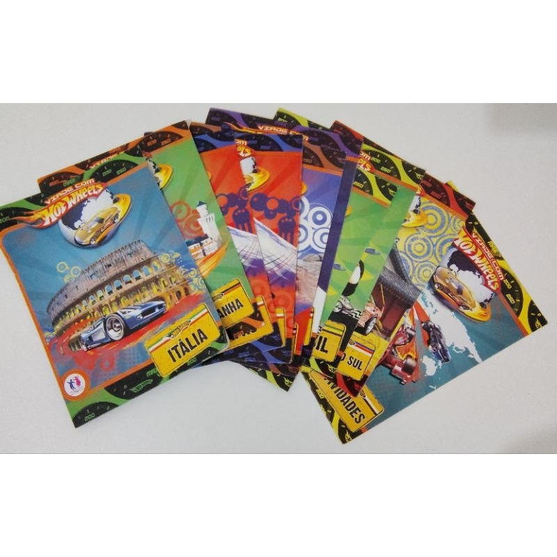 Kit De Livros De Hist Ria Da Hot Wheels Cole O Pa S Completa Shopee Brasil