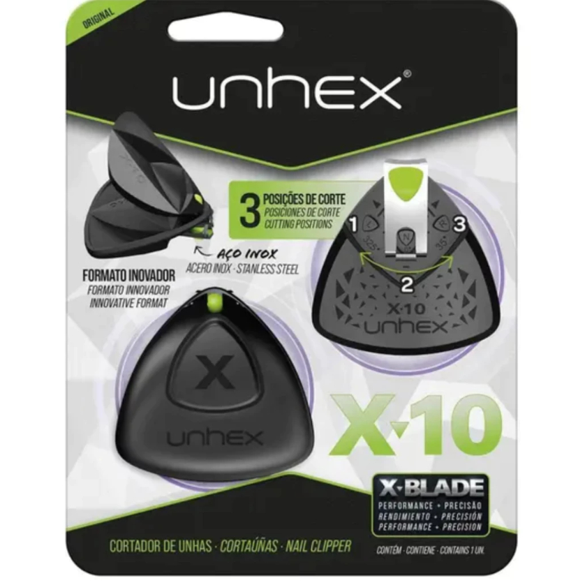 Cortador De Unha Unhex X Merheje Posi Es De Corte Shopee Brasil