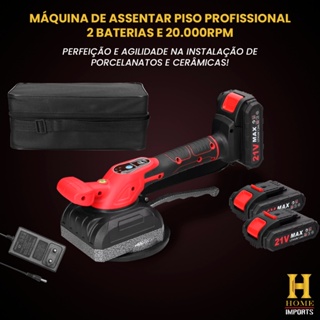 Maquina De Assentar Piso El Trica Recarreg Vel Baterias V Linha