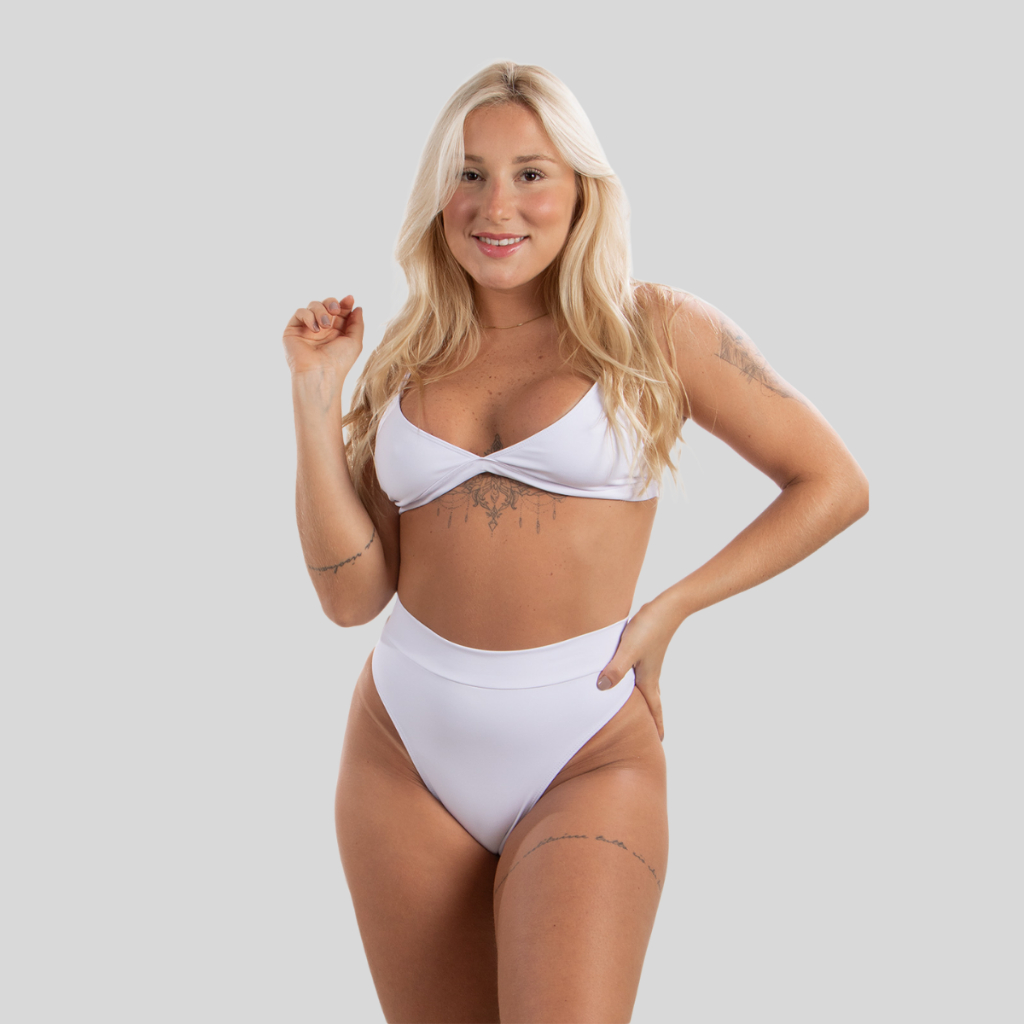 Biquini Hot Pant Cintura Alta Alcinha Blogueira Verao Poliamida Shopee Brasil