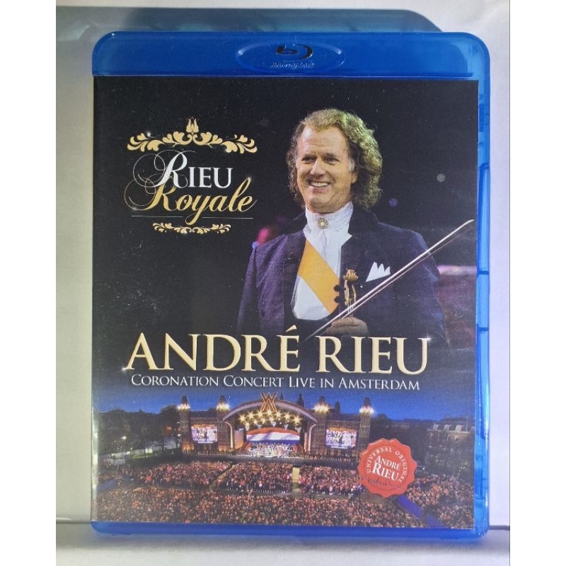 Blu Ray André Rieu Rieu Royale concert Live in Amsterdam original