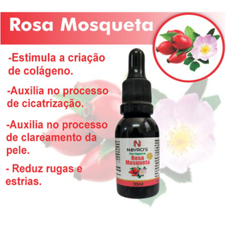 Óleo Vegetal De Rosa Mosqueta 100 Natural Prensado a Frio Conta