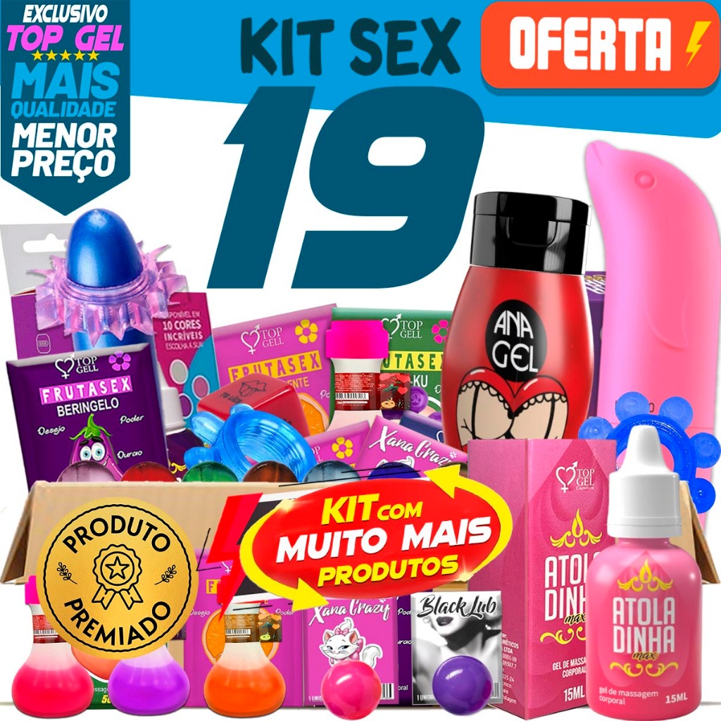 Kit De Sex Shop Produtos Er Ticos Uso Adultos Casal Sexy Shop